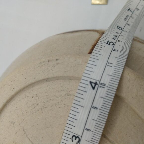 White Pottery Bowl Tree and Birds - Birds indented on the inside and outside - Picture 2 of 16